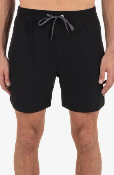 Hurley Icon Balboa Board Shorts In Black