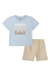 Hurley Icon Ombré Logo T-shirt & Twill Shorts Set
