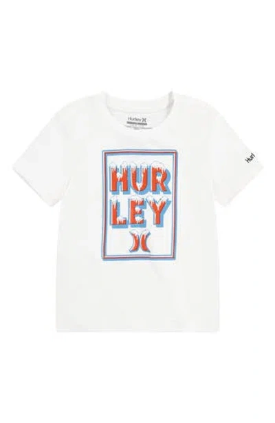Hurley Kids'  Icy Stack Graphic Tee