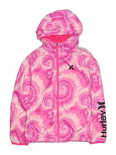 Pre-owned Hurley Kids'  Jacket In Pink