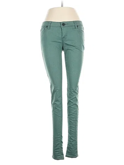 Pre-owned Hurley Jeggings In Green