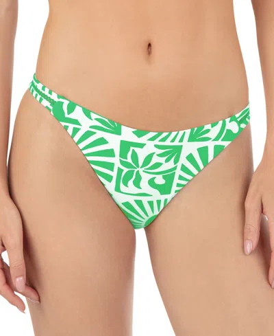 Hurley Juniors' Bermuda Triangle Printed Bottoms In Clover Green