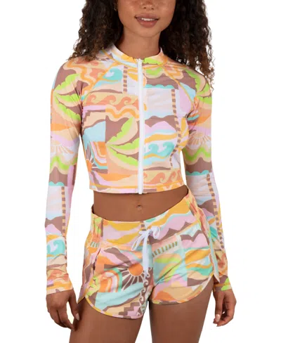 Hurley Juniors' Vacay Dreams Board Shorts In Multi