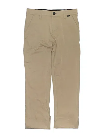 Pre-owned Hurley Kids'  Khaki Pant In Tan