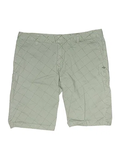 Pre-owned Hurley Khaki Shorts In Green