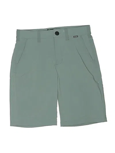 Pre-owned Hurley Khaki Shorts In Green