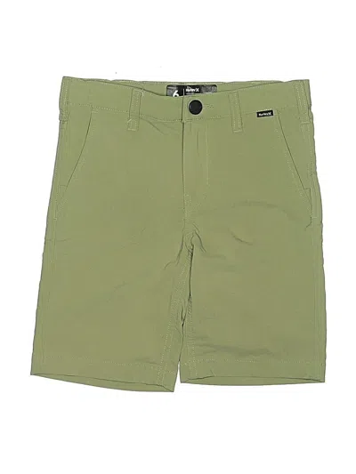 Pre-owned Hurley Kids'  Khaki Shorts In Green