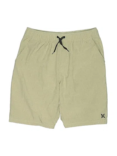 Pre-owned Hurley Kids'  Khaki Shorts In Green