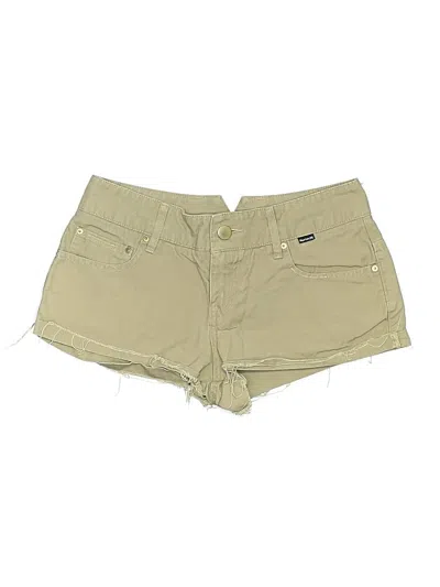 Pre-owned Hurley Khaki Shorts In Tan