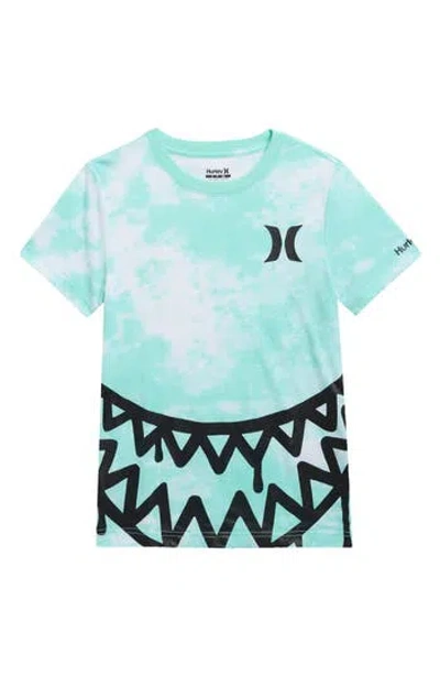 Hurley Kids' Bait Twist T-shirt In Blue