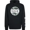 Hurley Kids' Camo Fleece Hoodie In Black