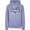 Hurley Kids' Camo Fleece Hoodie In Blue