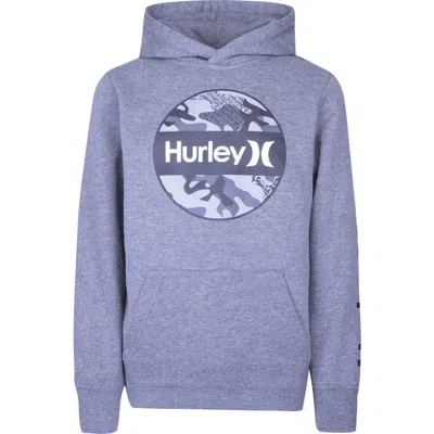 Hurley Kids' Camo Fleece Hoodie In Blue