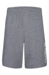 Hurley Kids' Fleece Shorts In Dark Grey Heather