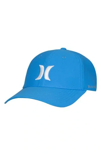 Hurley Kids' Icon H2o-dri Baseball Cap In Blue