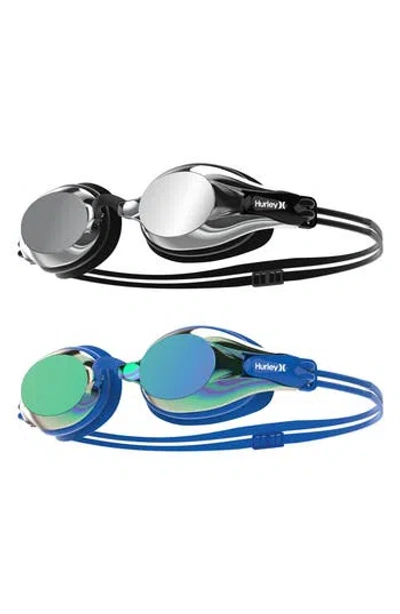 Hurley Kids' Phantom Swim Goggles In Blue/black