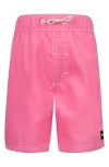 Hurley Kids' Pool Party Pull-on Swim Shorts In Faded Coral