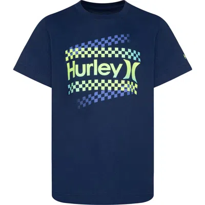 Hurley Kids' Zip Check Graphic T-shirt