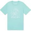 Hurley Laid To Rest Graphic T-shirt In Blue