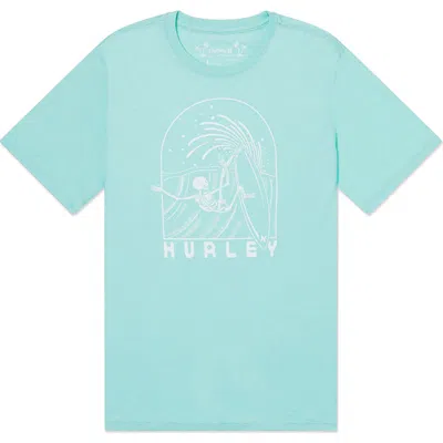 Hurley Laid To Rest Graphic T-shirt In Blue