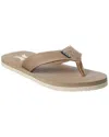 Hurley Layback Flip Flop In Beige