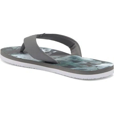 Hurley Layback Flip Flop In Medium Grey