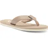 Hurley Layback Flip Flop In Tan