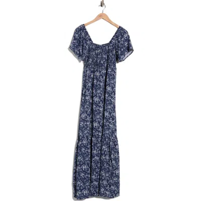 Hurley Layla Maxi Dress In Navy Blues