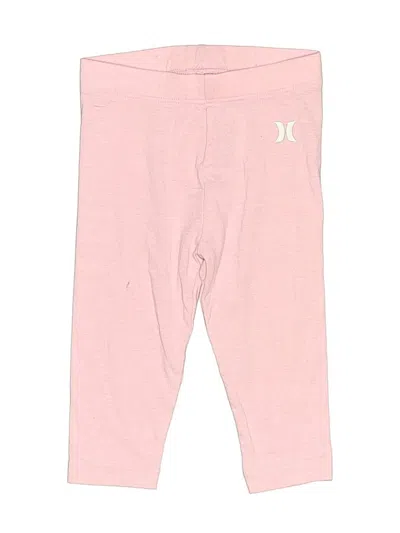 Pre-owned Hurley Babies'  Leggings In Pink