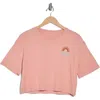 HURLEY HURLEY LEISURE BOXY CROP GRAPHIC T-SHIRT