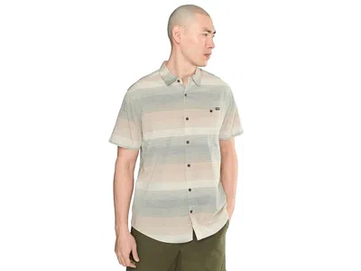 Hurley Lido Stripe Short Sleeve Men's T Shirt Great White: Xl In Multi