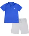 Hurley Little Boys Belmont Polo Shirt & Shorts Set