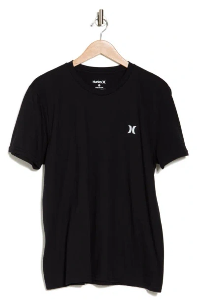 Hurley Logo Graphic T-shirt In Black