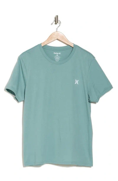 Hurley Logo Graphic T-shirt In Teal