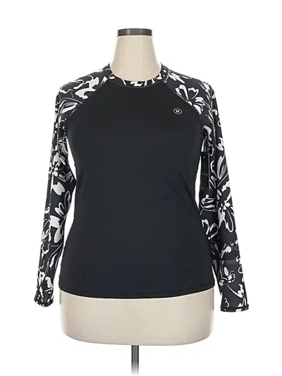 Hurley Long Sleeve T-shirt In Black