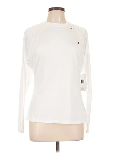 Hurley Long Sleeve T-shirt In White