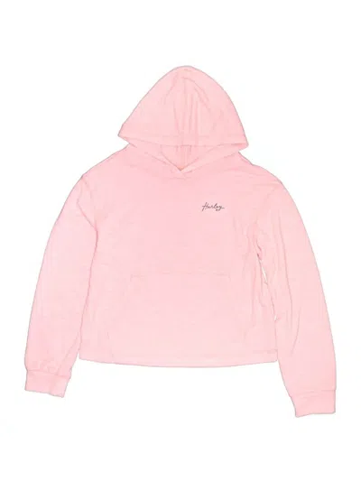 Pre-owned Hurley Kids'  Long Sleeve Turtleneck In Pink