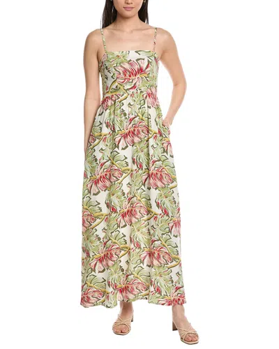 Hurley Malibu Maxi Dress In White