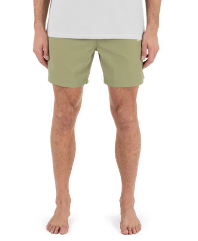 Hurley Men's 7" Inseam Shorts In Green