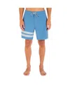 Hurley Men's Block Party 18" Boardshorts In Medium Blue