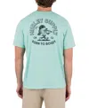 Hurley Men's Born To Bogey Short Sleeve T-shirt In Blue