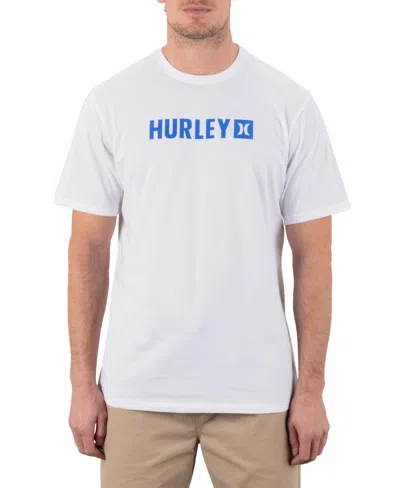 Hurley Men's Box Short Sleeve T-shirt In White