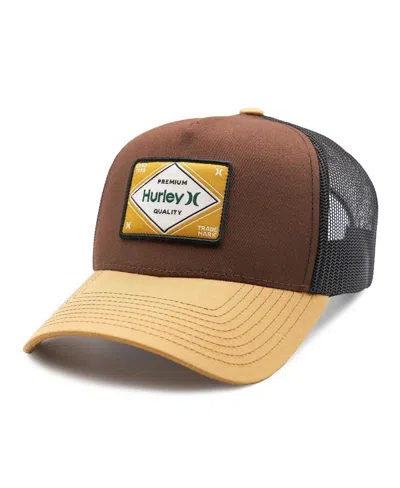 Hurley Men's Brown Sinclair Trucker Adjustable Hat