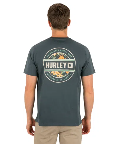 Hurley Men's Classic Crewneck Short-sleeve T-shirt In Destroyer