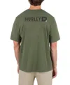Hurley Men's Corner Short Sleeve T-shirt In Green