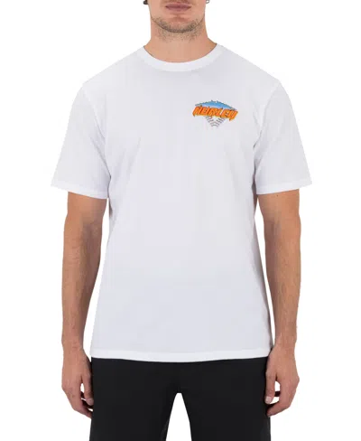 Hurley Men's Crewneck Short-sleeve T-shirt In White