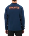 Hurley Men's Dept Long Sleeve T-shirt In Blue