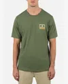 Hurley Men's Divide Short Sleeve T-shirt In Malverde