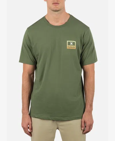 Hurley Men's Divide Short Sleeve T-shirt In Malverde