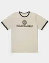 Hurley Men's Everyday 25th Ringer Short Sleeve Tee In Bone In Neutral